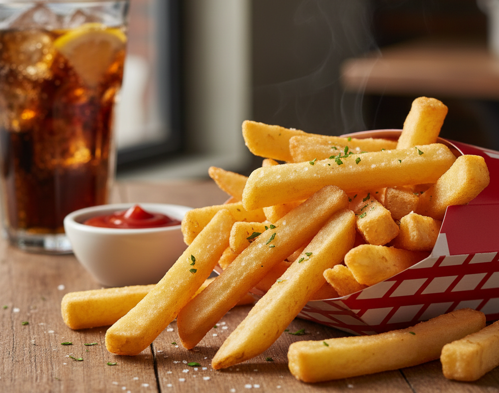 Golden crispy French Fries - a perfect starter